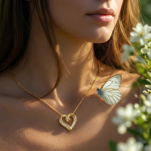 Double Heart Gold