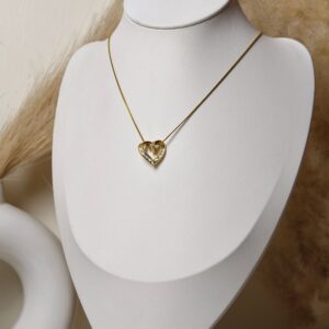 Double Heart Gold