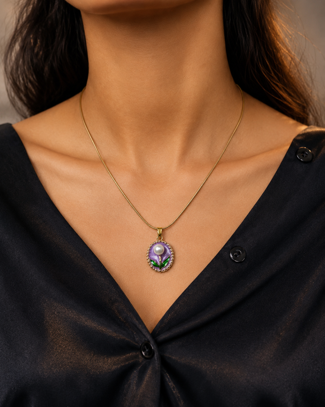 Arisen Pearl Necklace - Image 4