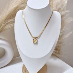 Aurelia Leaf Charm