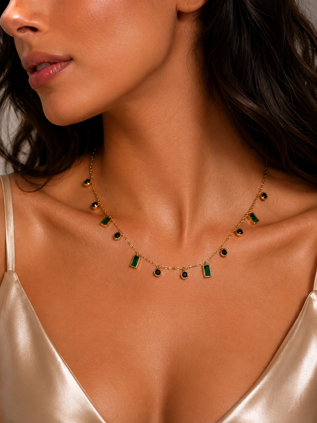Emerald Cut Green