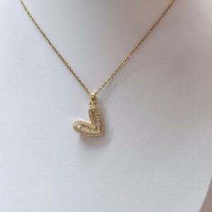 Gold & Silver Heart