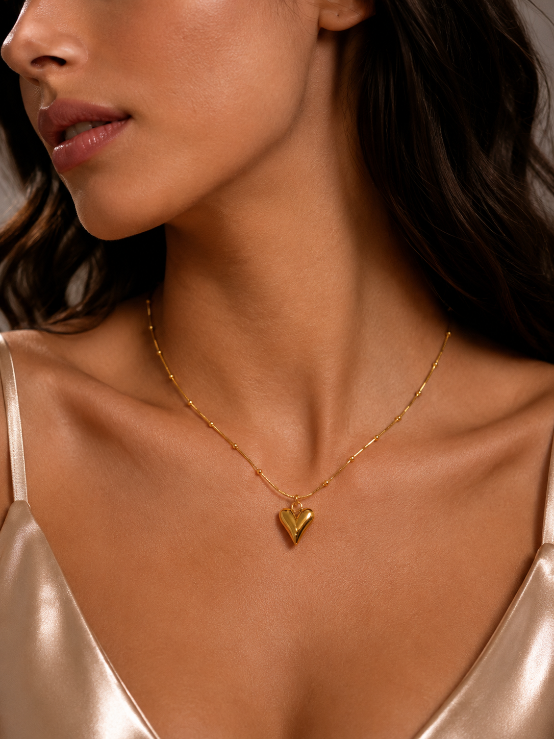 Golden Wishper Heart
