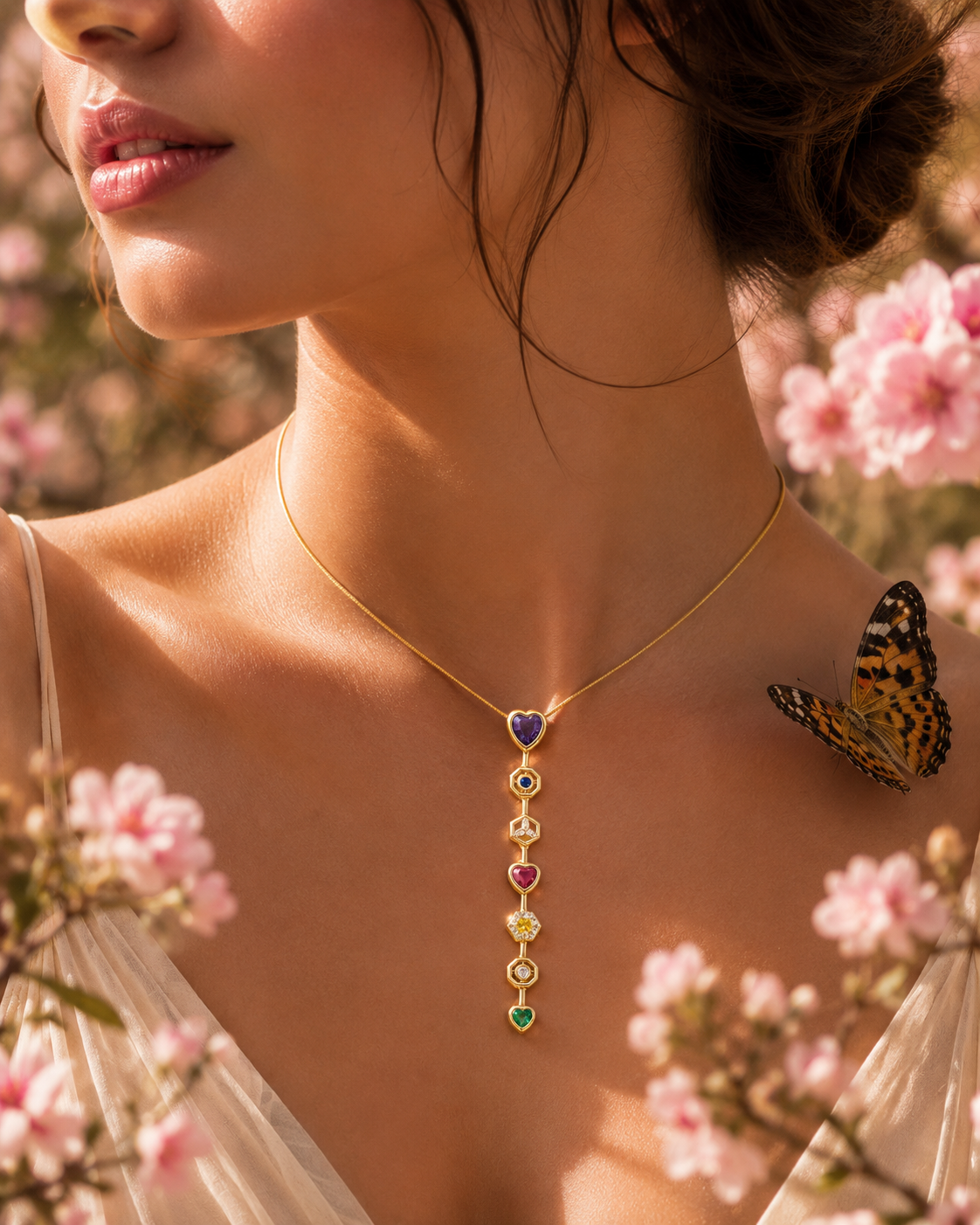 Crystal Heart Charm